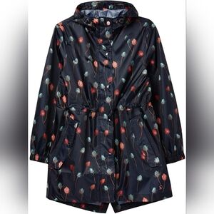 ☔️ Joules Floral Print Raincoat - Navy, Red, pink
